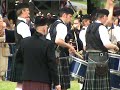 clan pipers xanten 14.06.2008 dean hall leading drummer