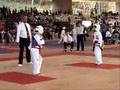 The quintessential Taekwondo match ... J Dawg's Gold Medal
