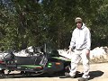 Snowmobiling : Snowmobile Asphalt Driving