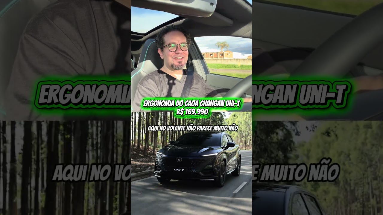 SUV com alma de Hatch? A posição de dirigir do Uni-T surpreende! 🏎️💨