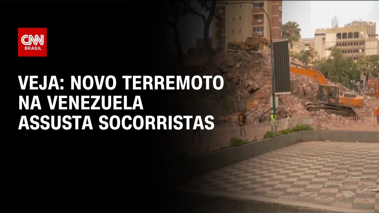 Novo terremoto na Venezuela de magnitude 4,6 assusta socorristas; veja imagens | CNN BRASIL