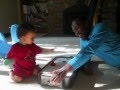 Air hockey and a short phone conversation - YouTube
