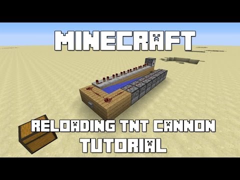 how to make a self reloading tnt cannon in minecraft xbox