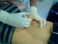 Babsii beim piercen