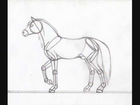 TUTORIAL: Como desenhar um CAVALO! How to draw a horse! 