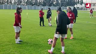 سيدات الخضر يجرين حصة تدريبية استعدادًا لوديّتي كينيا يومي 26 و30 نوفمبر .. #شاهدوا