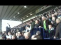West Brom fans against Wolves - End of Match