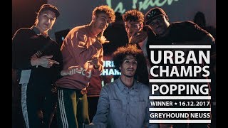 Arejay vs Souhail – URBAN CHAMPS POPPING FINAL