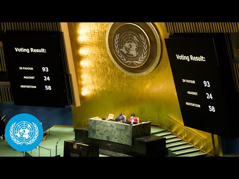 Russia suspended from Human Rights Council -  UN General Assembly Emergency Special Session