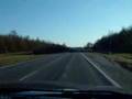 Driving on the N34 and taking the roundabout nearby Gieten