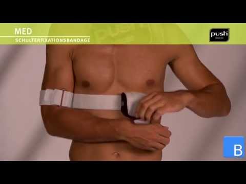 Push med Schulterbandage