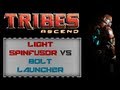 T:A Weapon Comparison Light Spinfusor vs Bolt Launcher