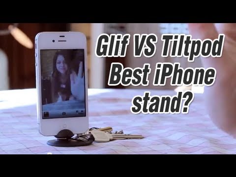 glif - The Glif and the Tiltpod are my two favourite iPhone Stands, they both hold your iPhone well but each are definitely for different situations. The Glif is ac...