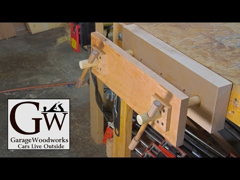 DIY Wooden Bench Vise