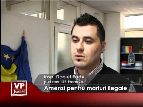Amenzi pentru mărfuri ilegale