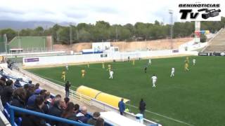 Murcia anota el gol para un Benidorm que perdonó mucho (Incluye video resumen del partido)