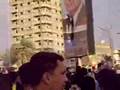 تكسير صورة مبارك فى المحلة