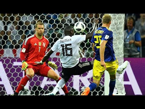 Fuball-WM: 2 : 1 gegen Schweden - Kroos mit Last-M ...