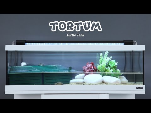 Аквариум д/черепах Aquatlantis TORTUM 75, светильник отдельно, 75х36×25 см