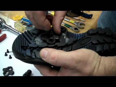 how to fit pedal cleats