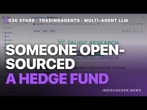 Someone open-sourced a hedge fund (53k stars on GitHub)