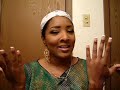 how my wrap came out...and how i look today before weave in.

on my eyes-mac eyepopping, newly minted & black tie...
