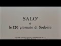 120 Days of Sodom (opening)