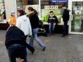 I Leszczyński Flashmob - Zamarzający ludzie