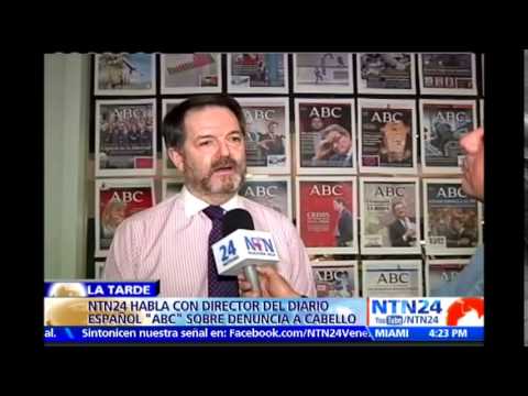 Director! - Visite www.canalntn24.com - El director del diario ABC de España, Bieito Rubido, aseguró en La Tarde NTN24 que la denuncia de Leamsy Salazar sobre Diosdado Cabello como presunto cabecilla...