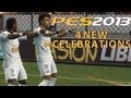 PES 2013 New Celebrations feat Neymar Nani Damião 