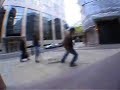 Skating down Fenchruch street