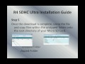 R4 SDHC Ultra Installation Guide