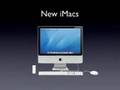 Apple August 2007 - iMacs and iWork