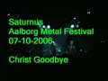 saturnus playing christ goodby at aalborg metal festival 07-10-2006