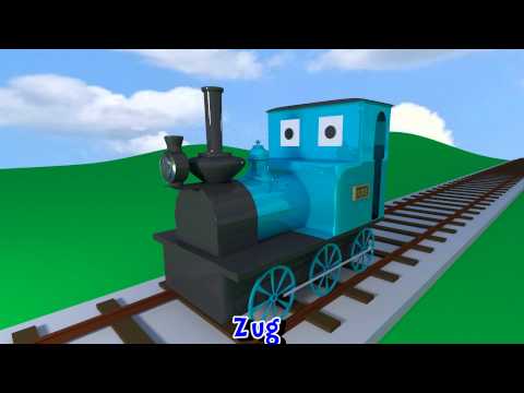 Fahrzeuge lernen für Kleinkinder Tinyschool Deutsch