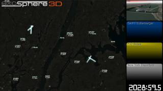 10x Timelapse: Flight 1549 Radar Data