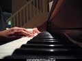 i dont love you  piano cover  by my chemical romance