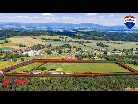 Video Prodej usedlosti s téměř 10 ha pozemků na krásném místě nad Borovnicí v Podkrkonoší