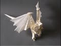 Origami bahamut Kamiya Satoshi - made by \"Globo\"