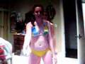 Me And My Friend Dancing In Our Room In Bikinis Lol
