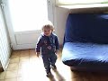 my two year old, marley, and his reaction to music. (a cd of le pied de la pompe).