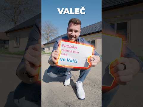 Video RODINNÝ DŮM 5+KK, S PROSTORNOU ZAHRADOU VE VALČI