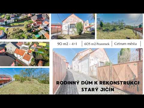 Video Prodej rodinného domu v centru Starého Jičína