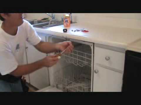 how to secure dishwasher to granite