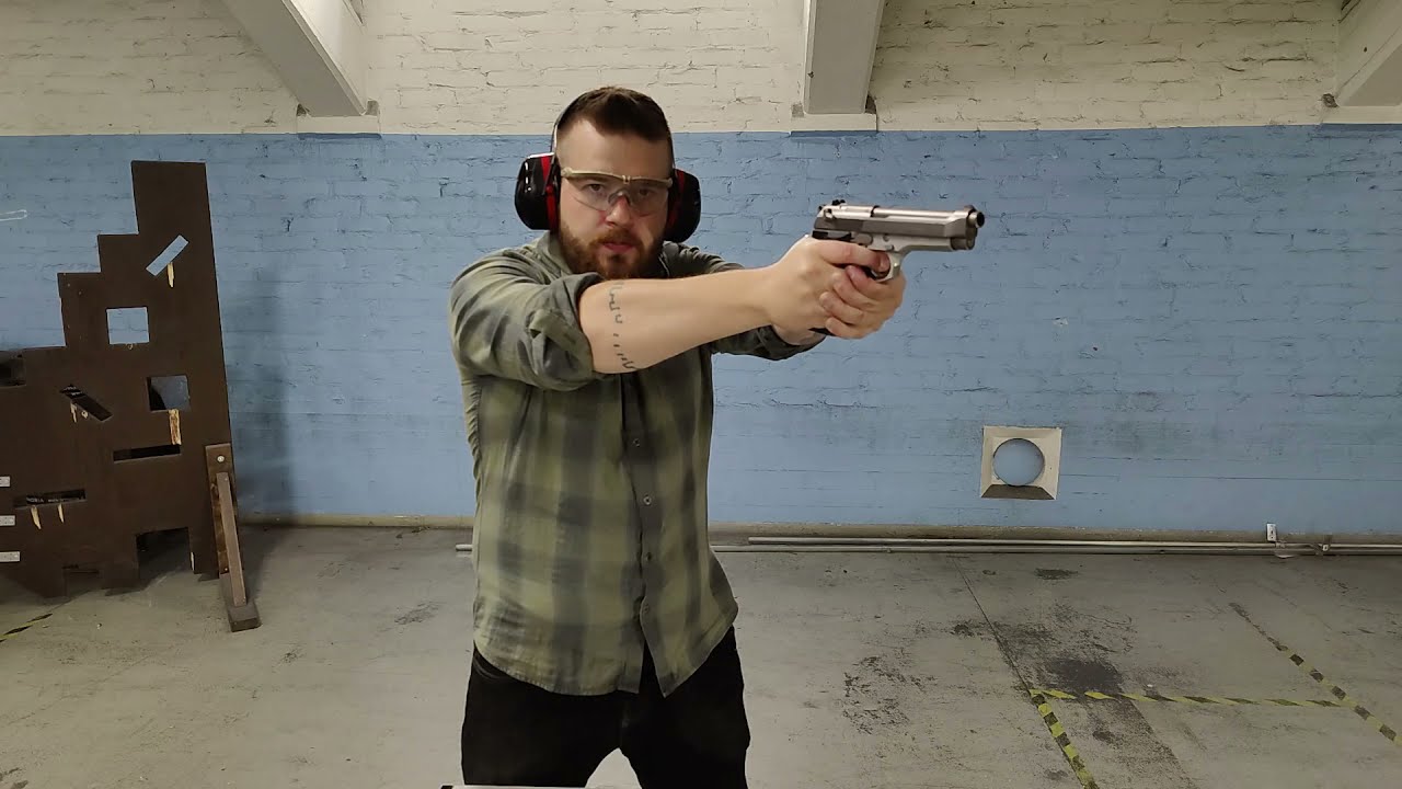 Beretta 92FS YIPPEEKIYAY-pistooli - Shoot & Tell