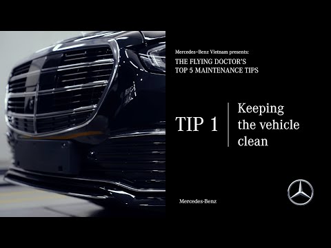 Bảo dưỡng cùng Mercedes-Benz​: Tip 1.1 – Giữ cho xe tránh khỏi bụi bẩn