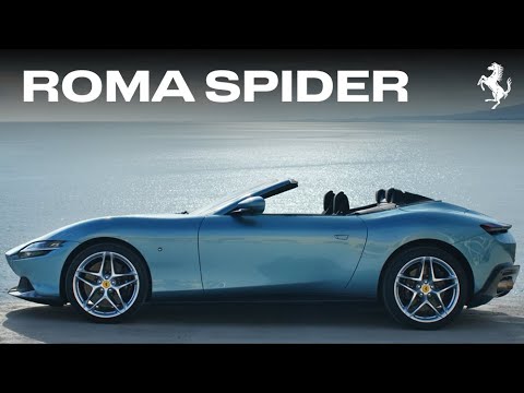 The new Ferrari Roma Spider unveiled