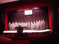 whitman high school chamber choir: haec dies