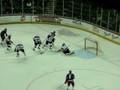 11/21/08: Charlie Effinger save on point slapshot