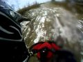 playing on a track, real slow.